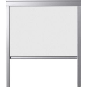 Dakraam Verduisterend Rolgordijn passend op VELUX CK04, Wit
