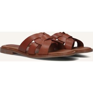 Stefano Lauran - 790 - Leren Slippers - Bruin