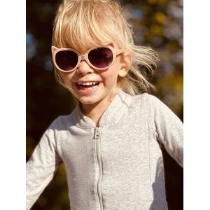 Silky Label vest met rits Stunning Grey - maat 74/80 - grijs