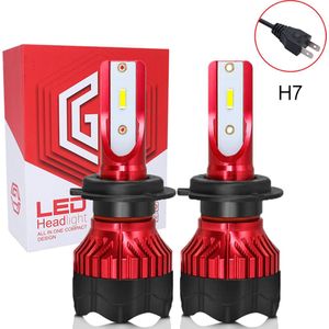 Auto koplampen set - LED - H7 - krachtig - 2x 30Watt - 6000K