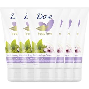 Dove Body Love – Awakening Care – Handcrème – Matcha Groene Thee & Sakura Blossom – 6 x 75 ml