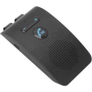 Bluetooth 5.0 Handsfree Mobiele Telefoon Carkit, Dubbele Verbinding Auto Bluetooth Speaker, Automatische Verbinding, Auto Handsfree Speakerphone voor Mobiele Telefoon