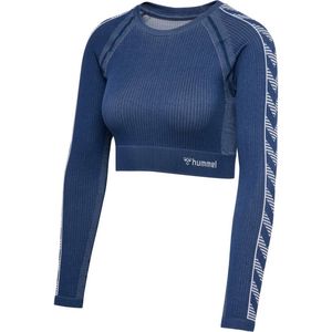 Hummel Damen Longsleeve Hmlmt Blaze Seamless T-Shirt Insignia Blue-XS