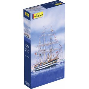 1:150 Heller 80807 Amerigo Vespucci Ship Plastic Modelbouwpakket