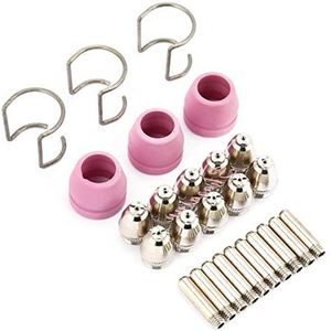Plasmasnijtoorts SG55 AG60 - Elektrode Sproeikoppen Cups Kit, 26 stuks