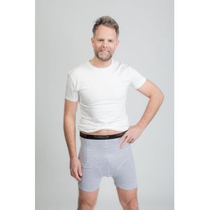 Yvanta Underwear - Stoma-ondergoed - Herenboxer - Maat XL – grijs