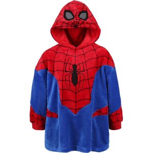 Spider-Man - Rood en Blauw Sweatshirt / Badjas met Capuchon voor Kinderen / 122-140