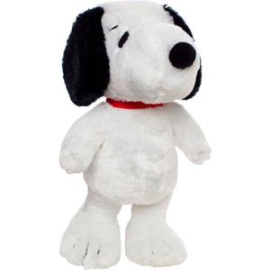 Snoopy Peanuts Hond Staand XL Grote Pluche Knuffel 50 cm {Speelgoed Knuffeldier Knuffelpop XXL groot voor kinderen jongens meisjes | Hond Dog Plush Toy | Snoopy Belle}