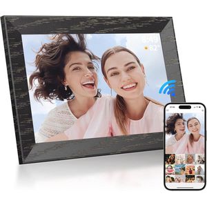 10,1 inch digitale fotolijst met touchscreen en Frameo-app