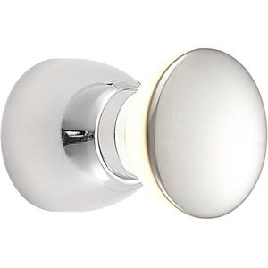 Lindby - wandlamp - 1licht - staal - GU10 - chroom - Inclusief lichtbron