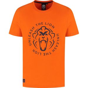 Max Verstappen - Unleash The Lion - T-shirt - Oranje