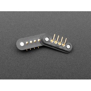 Magnetische connector gebogen 4pin Adafruit 5358