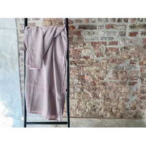 Passion for Linen Luxe deken Fay 100% linnen, 135 x 250 cm, linnen naturel