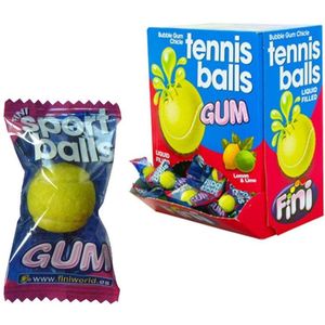 Fini - Tennis Balls Bubble Gum - 200 stuks