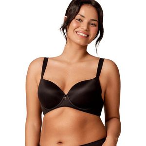Royal Lounge - Women's Bra - Zwart - Seamless Minimizer, Cushioned Underwire, Soft Cups