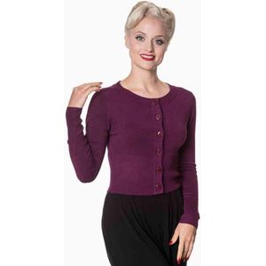 Dancing Days - DOLLY Cardigan - S - Paars