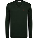 Felix Hardy - Classic V-Neck Knit Sweater - Groen - Heren