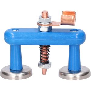 Magnetische lassteun blauwe lasmagneetkop - Koperen staartlasaccessoires toevoegen .