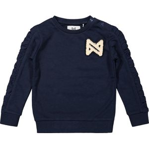 Koko Noko meisjes sweater met pailletjes logo maat 134