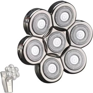 7D Elektrische Scheerapparaat Hoofden Vervanging voor Comfortabele Scheerervaring