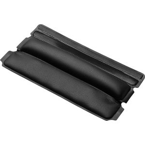 kwmobile - Hoofdband Cover - Kunstleer - Zwart