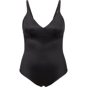 Spanx Shaping Satin - Thong Bodysuit - Maat M - Kleur Very Black