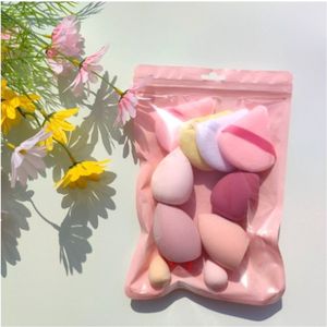 Beauty Spons, Make-Upspons En Poederdons Set – Mini Sponsjes En Driehoekige Donsjes Voor Het Blenden En Contouren – Herbruikbaar