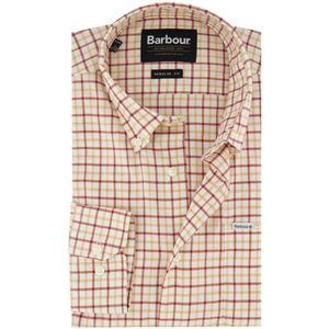 Barbour - Regular Fit - Casual Overhemd - Rood Geruit