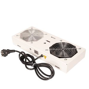 ROLINE ventilatoreenheid met 1 ventilator , voor 19 inch wandbehuizing grijs