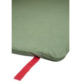 Meyco Baby Uni campingbed matrashoes - forest green - 60x120cm