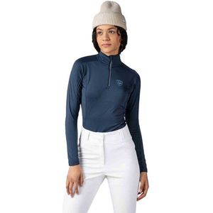 Rossignol Classique Lange Mouwen Basislaag Blauw S Vrouw