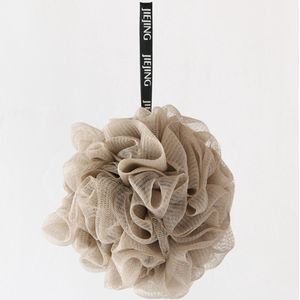 JeiibrZui Badspons - Hangende Douchebalspons - Premium Pe-materiaal Ruimtebesparend Ontwerp - 1 - Voor Bad En Douches Gebruik Kaki