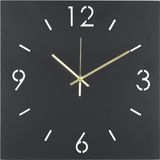 Spinder Design TIME 40 x 40 Klok - Zwart