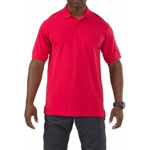 5.11 Tactical Professional Short Sleeve Polo Red