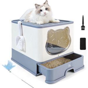 Solacis Zelfreinigende kattenbak - Automatische kattenbak - Elektrische kattenbak - Robot kattenbak - Must have voor uw kat!