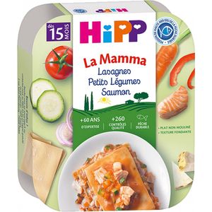 HiPP La Mamma Lasagne Kleine Groenten Zalm Vanaf 15 Maanden 250 g