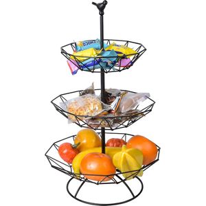 Luxe fruitschaal – Fruitmand – Fruitmandje – Fruit Opberger – Fruit Bowl – Fruit Basket – Luxe Fruit Etagere