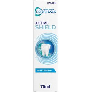Sensodyne - Tandpasta - ProGlasur Active Shield - Whitening - Witmakend - 75 ml - 1 stuk