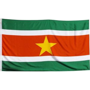 Trasal - vlag Suriname – surinaamse vlag 150x90cm