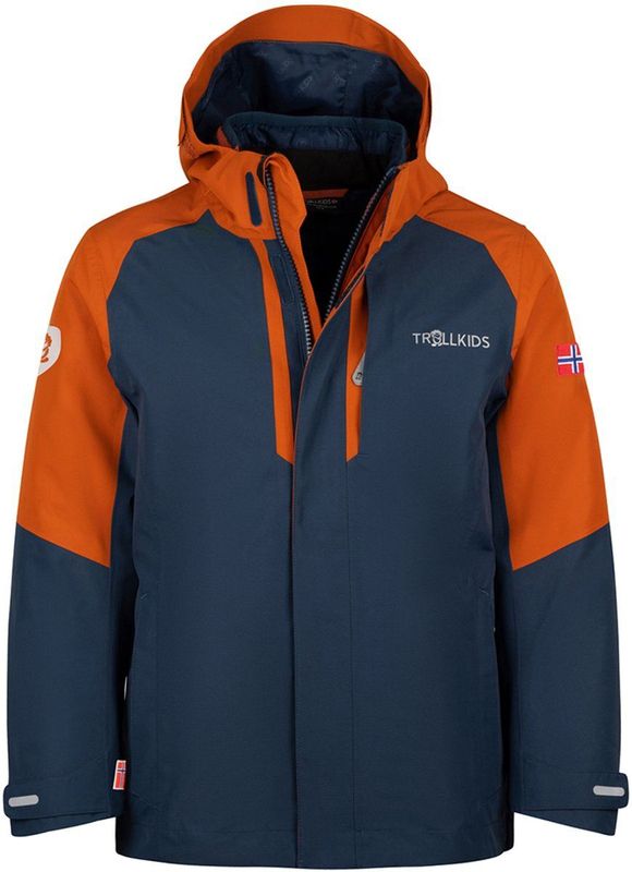 Trollkids - Skanden 3in1 Jacket - 3-in-1-jas - Blauw - Waterdicht