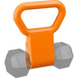 Relaxdays dumbbell handvat - voor gewicht tot 50 kg - kunststof - krachttraining - workout