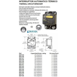 BSS Zekeringautomaat 187 Surface Mount 30A