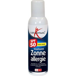 Lucovitaal Voorkomt Zonneallergie Zonnebrand - 200 ml - Spray SPF 50