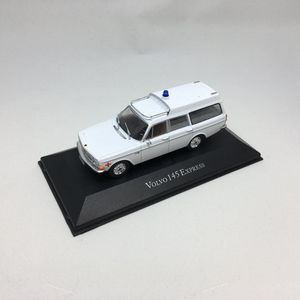 VOLVO 145 Ambulance - wit - 1:43 - Ed Atlas #Ambu07