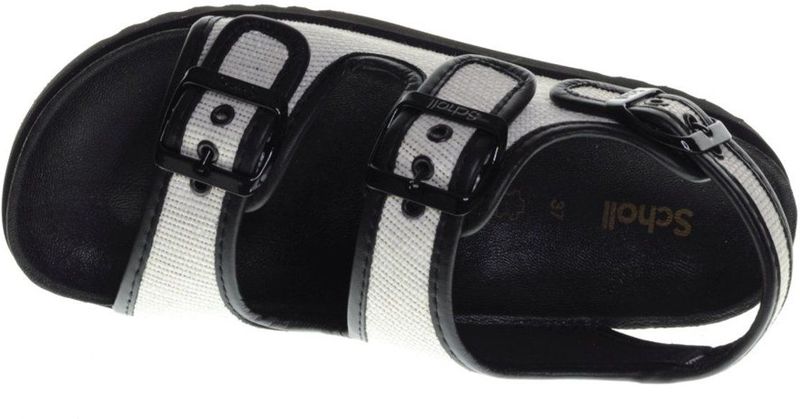 Scholl Juliette Sandaal Wit Zwart maat 36