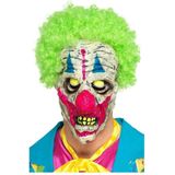 Smiffys - UV Black Light Clown Masker - Multicolours