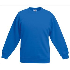 Fruit of the Loom - Kinder Classic Set-In Sweater - Lichtblauw - 134-146