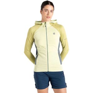 Dare2b Evolving Core Sweatshirt Met Rits Groen,Geel 34 Vrouw