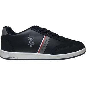 U.S. Polo Assn. - Kares- Mt 44 - Sportieve veter sneakers - zwart/wit