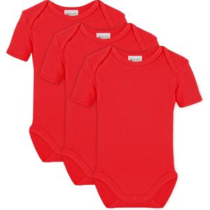 Link Kidswear Unisex Rompertje - Rood - Maat 62/68